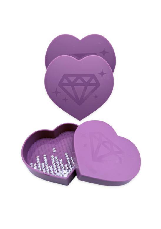 Lilla krystall sortingsbokser (3stk)