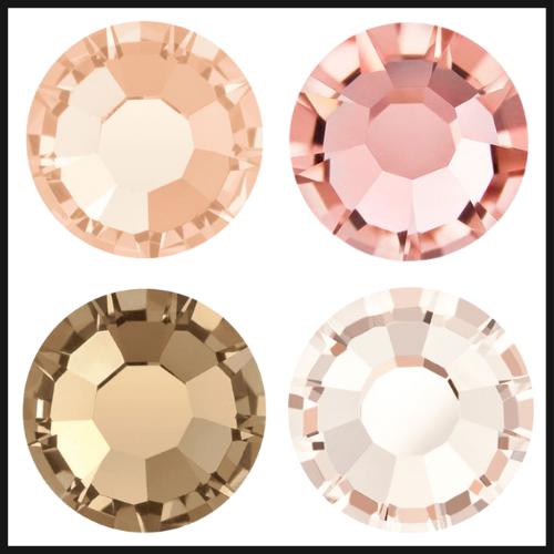 Preciosa® Krystall Startpakke - Sjampagne mix (2880 stk)